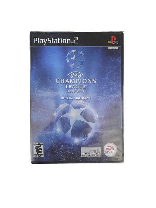 CHAMPIONS LEAGUE 2006-2007 - NOVO - PS2