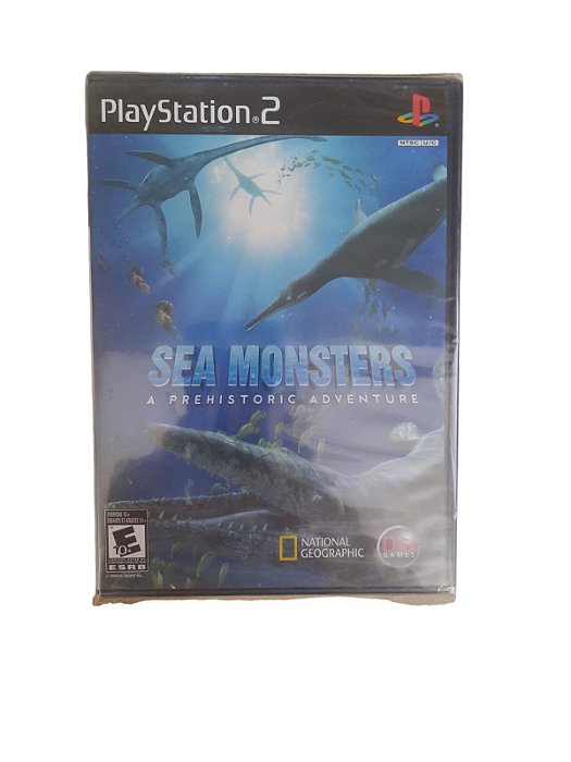SEA MONSTERS - NOVO - PS2