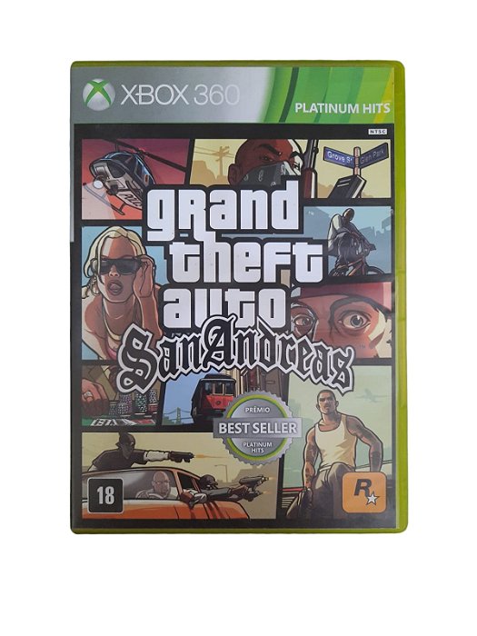 GTA SAND ANDREAS - USADO - XBOX 360