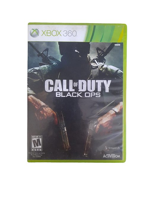 CALL OF DUTY BLACK OPS  - USADO - XBOX 360