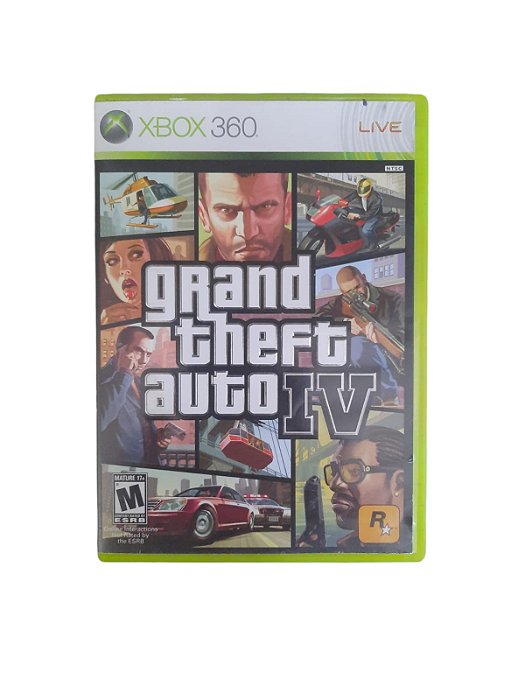 GTA IV - USADO - XBOX 360