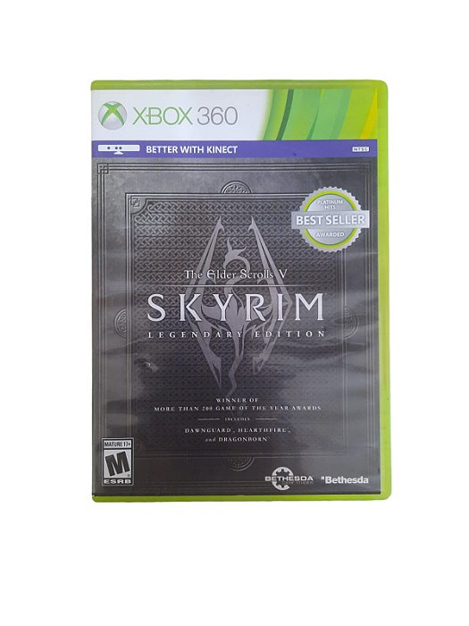SKYRIM - LEGENDARY EDITION - USADO - XBOX 360
