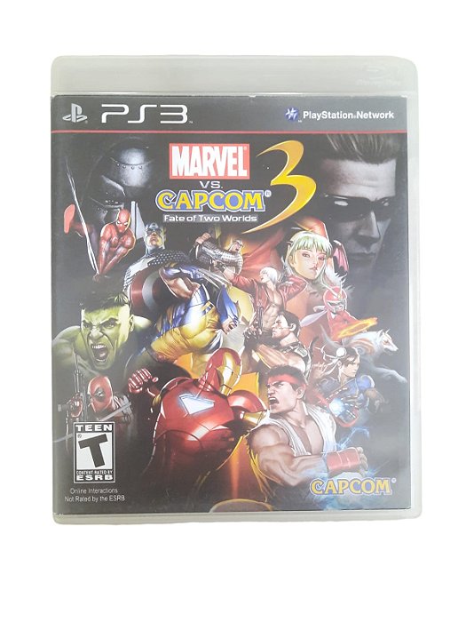 MARVEL VS CAPCOM 3 - USADO - PS3