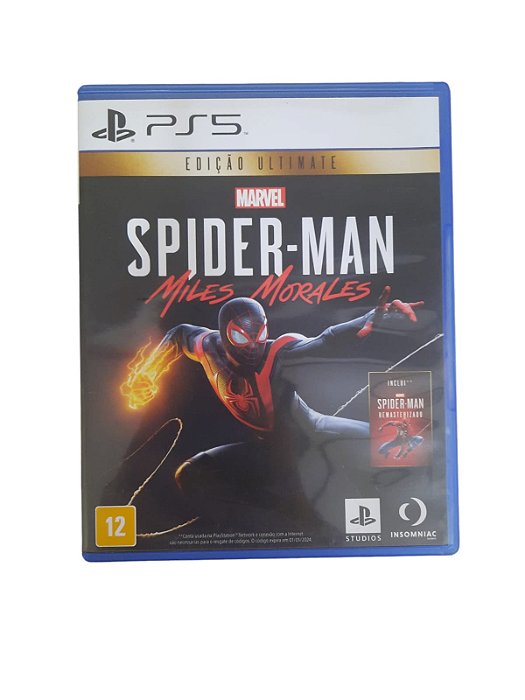SPIDER-MAN MILES MORALES - USADO -  PS5