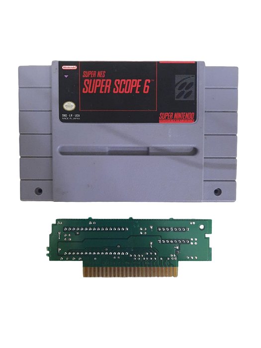 SUPER SCOPE 6 - USADO - SUPER NINTENDO