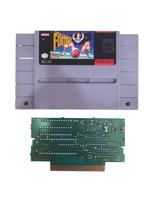 SUPER PLAY ACTION FOOTBALL - USADO - SUPER NINTENDO