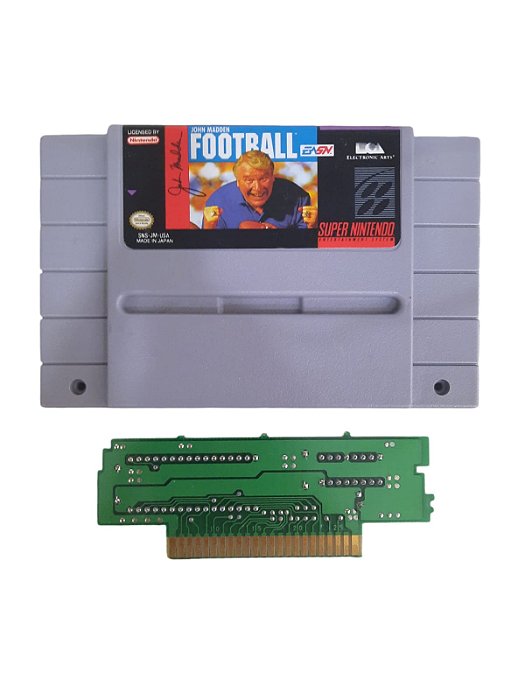 JOHN MADDEN FOOTBALL - USADO - SUPER NINTENDO