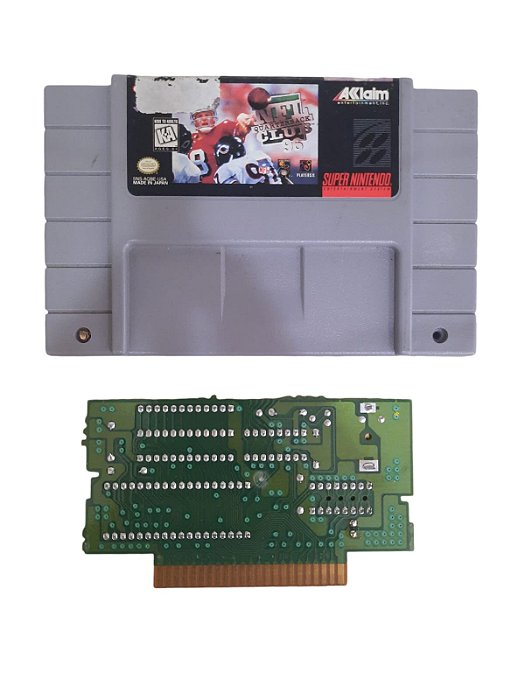 NFL QUARTERBACK CLUB 96 - USADO - SUPER NINTENDO