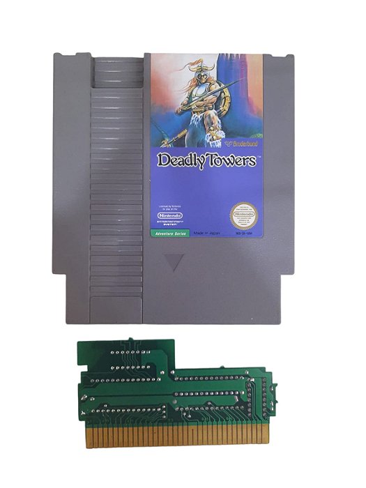 DEADLY TOWERS - USADO - NINTENDO NES