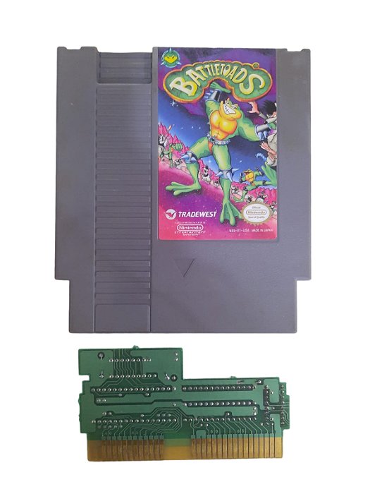 BATTLLETOADS - USADO - NINTENDO NES