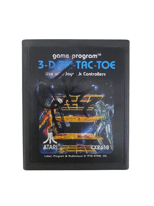 3-D TIC - TAC - TOE - USADO - ATARI