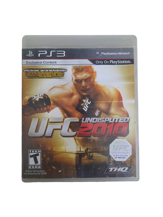 UFC UNDISPUTED 2010 - USADO - PS3