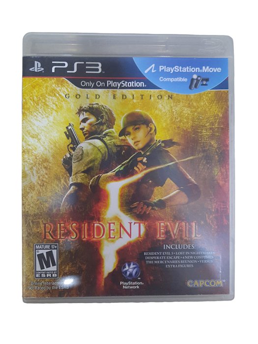 RESIDENT EVIL 5 - USADO - PS3
