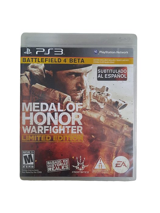 MEDAL OF HONOR WARFIGHTER - USADO - PS3