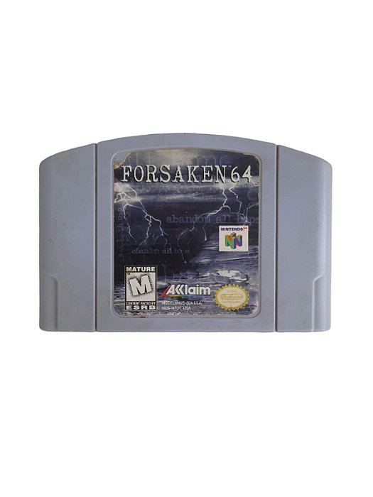 FORSAKEN 64 - USADO - NINTENDO 64