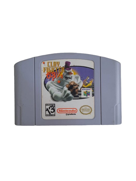 CLAY FIGHTER 63 - USADO - NINTENDO 64