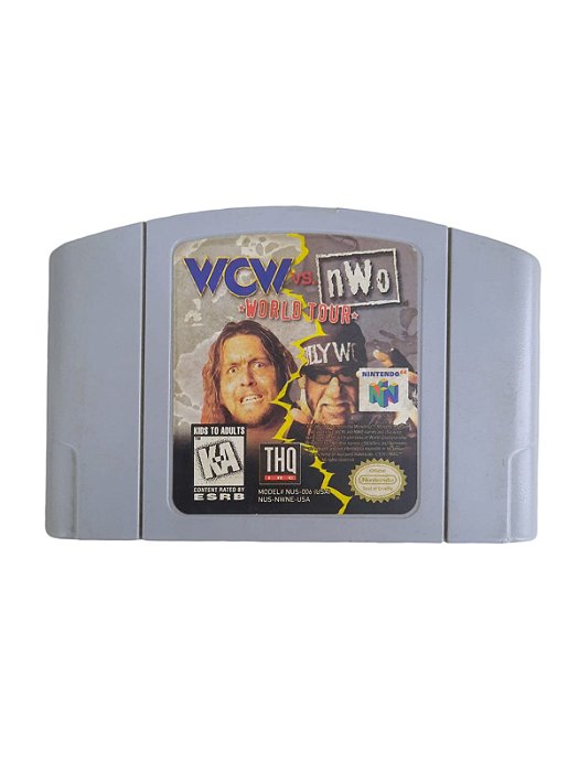 WCW VS NWO WORLD TOUR - USADO - NINTENDO 64