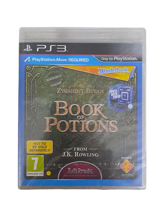 BOOK OF POTIONS - NOVO - PS3