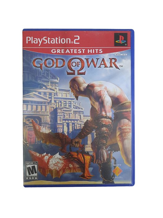 GREATEST HITS - GOD OF WAR - USADO - PS2