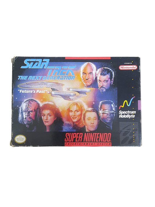 STAR TREK THE NEXT GENERATION - USADO - SUPER NINTENDO
