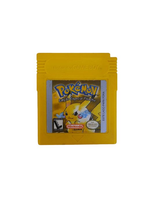POKÉMON EDIÇÃO ESPECIAL PIKACHU - USADO - GAME BOY