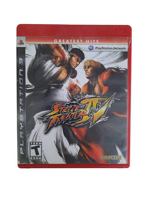 GREATEST HITS - STREET FIGTHER IV - NOVO - PS3