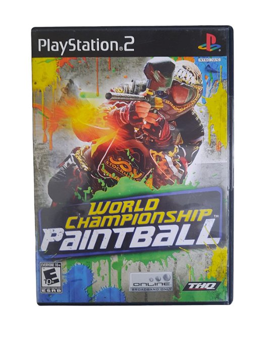 WORLD CHAMPIONSHIP PAINTBALL - NOVO - PS2