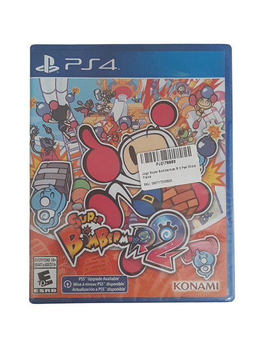 SUPER BOMBERMAN R2 - NOVO - PS4