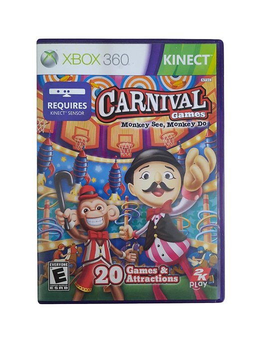 CARNAVAL GAMES - USADO - XBOX 360