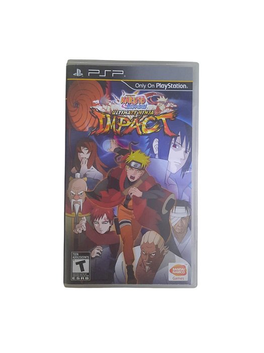 NARUTO SHIPPUDEN - ULTIMATE NINJA IMPACT - USADO - PSP
