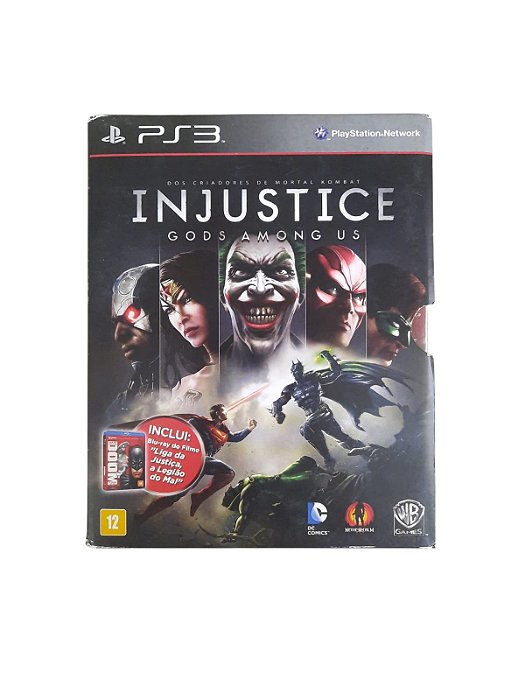 INJUSTICE GODS AMONGUS - USADO - PS3