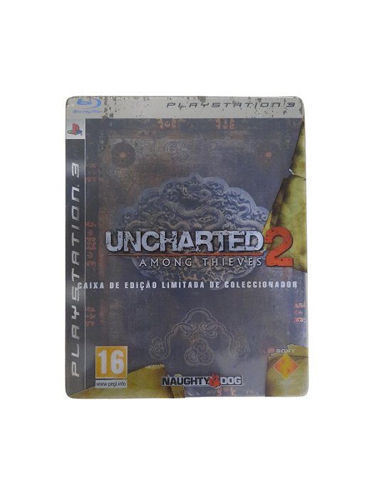 UNCHARTED 2: AMONG THIEVES - STEELBOOK - USADO - PS3