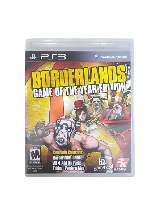 BORDERLANDS GAME OF THE YEAR EDITION - USADO - PS3