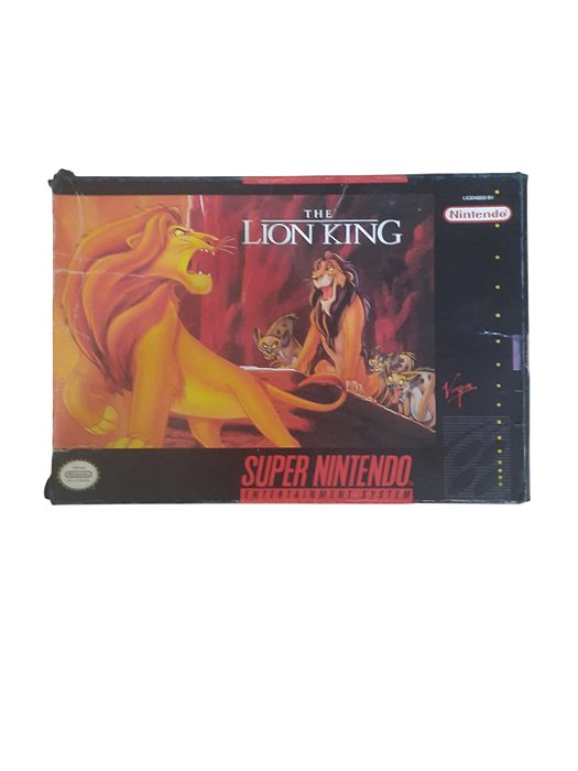 THE LION KING - USADO - SUPER NINTENDO