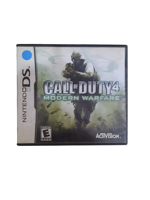 CALL OF DUTY 4 MODERN WARFARE - USADO - NINTENDO DS