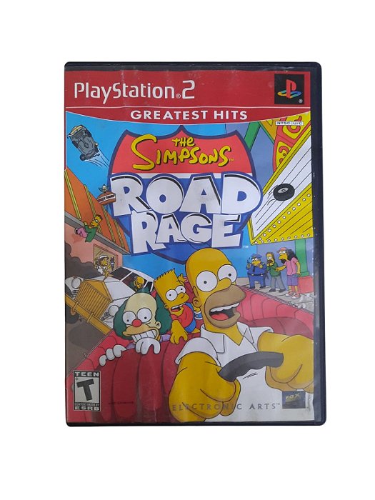 GREATEST HITS - THE SIMPSONS ROAD RAGE - USADO - PS2