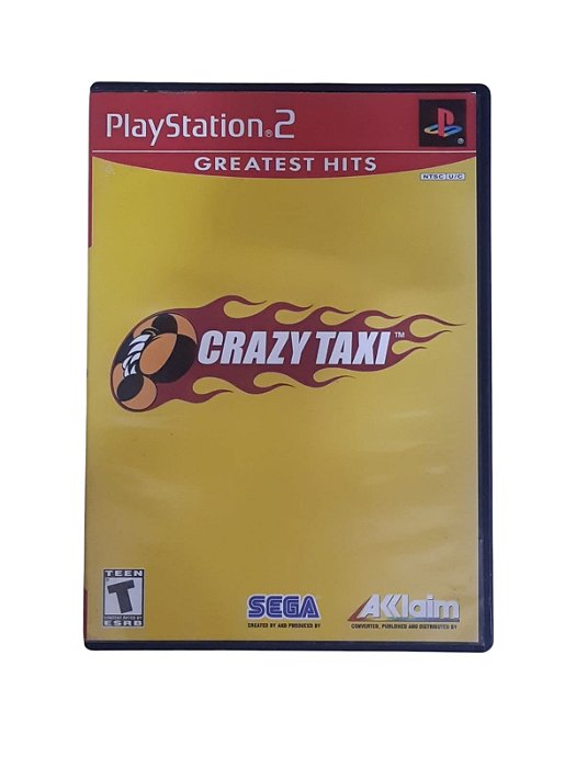 GREATEST HITS - CRAZY TAXI - USADO - PS2