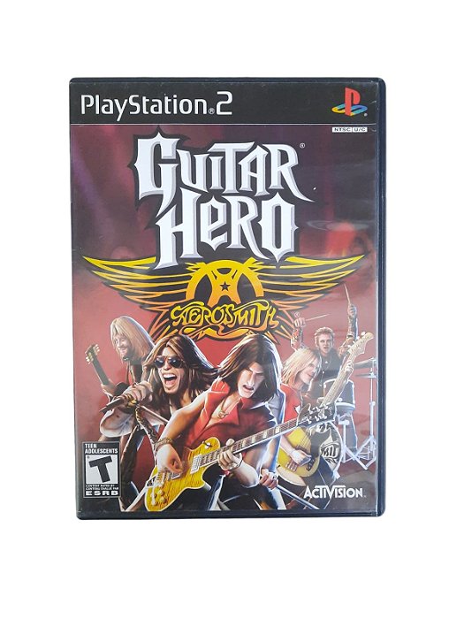 GUITAR HERO AEROSMITH - USADO - PS2