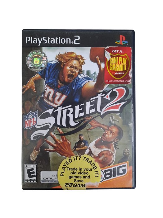 NFL STREET 2 - USADO - PS2