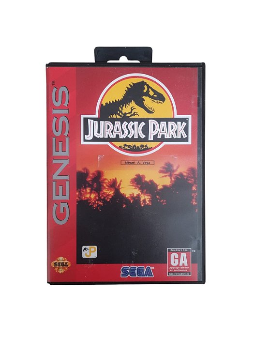 JURASSIC PARK - USADO - SEGA GENESIS
