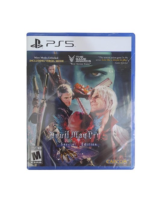 DEVIL MAY CRY 5 - SPECIAL EDITION - NOVO - PS5