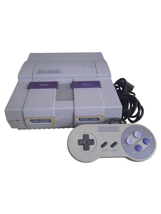 CONSOLE - SUPER NINTENDO - USADO