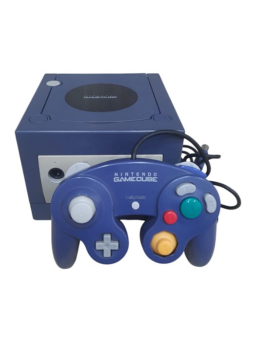 CONSOLE NINTENDO GAMECUBE ROXO - USADO