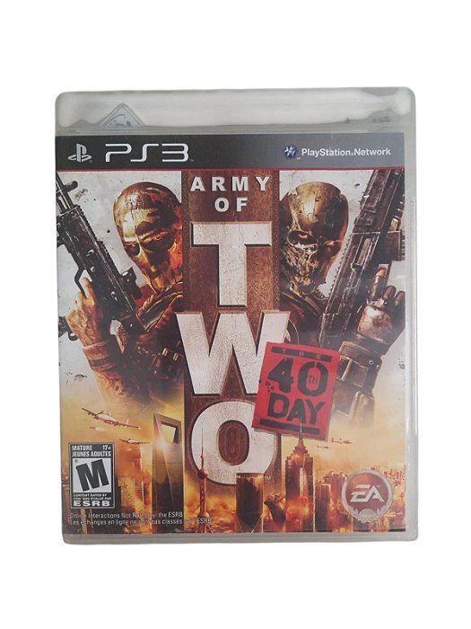 ARMY OF TWO 40 DAY - USADO - PS3