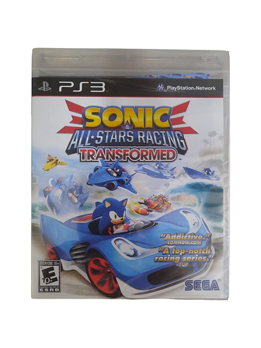 SONIC & ALL STAR RACING TRANSFORMED - USADO - PS3