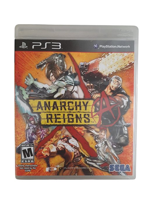 ANARCHY REIGNS - USADO - PS3
