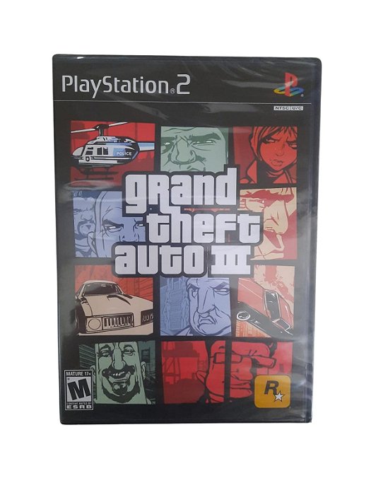 GTA III - NOVO - PS2