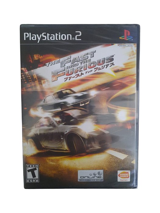 THE FAST AND THE FURIOUS - NOVO - PS2