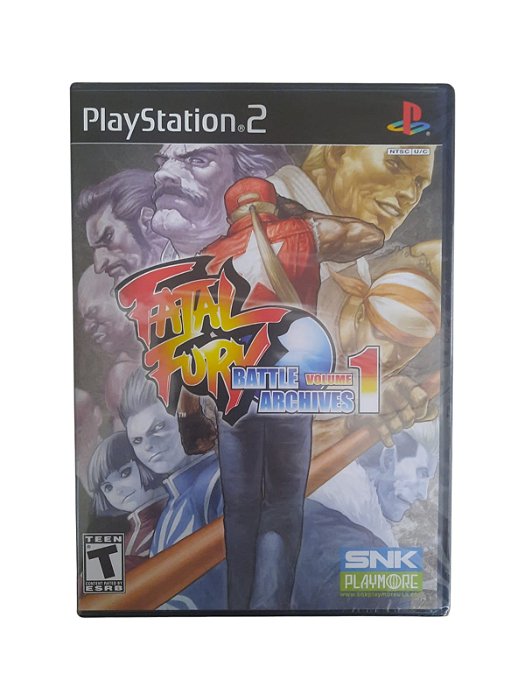 FATAL FURY BATTLE ARCHIVES VOLUME 1 - NOVO - PS2