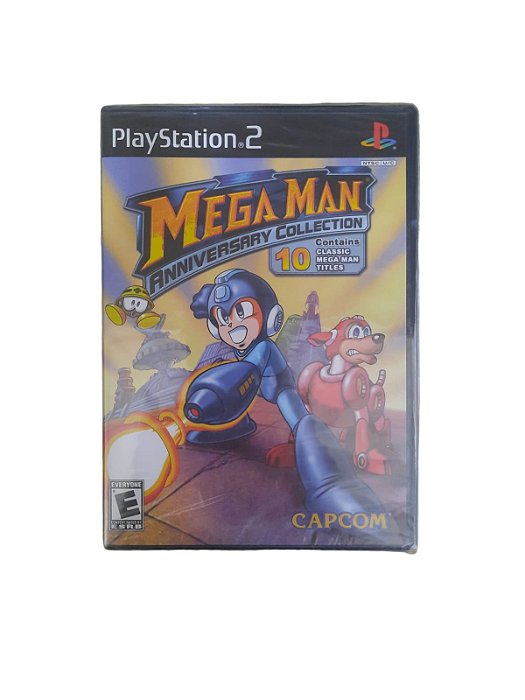MEGA MAN  ANNIVERSARY COLLECTION - NOVO - PS2